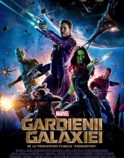 Filmul Gardienii Galaxiei, Foto: Afis