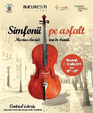 Simfonii pe asfalt, Foto: Afis