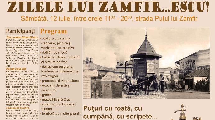 Zilele lui Zamfir...escu!, Foto: Afis