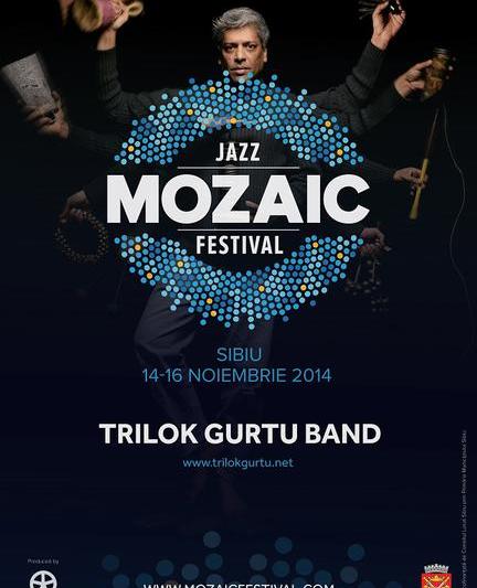 Trilok Gurtu la Mozaic Jazz Festival, Foto: Afis