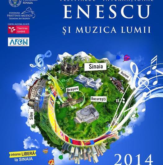 Enescu si muzica lumii, Foto: Afis festival