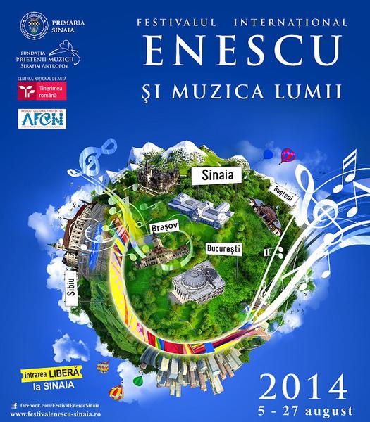 Enescu si muzica lumii, Foto: Afis festival