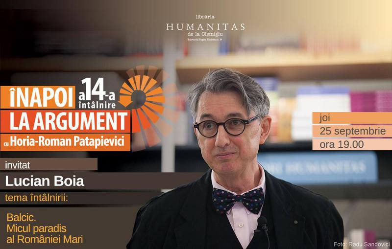 H.R. Patapievici in dialog cu L. Boia, Foto: Librariile Humanitas