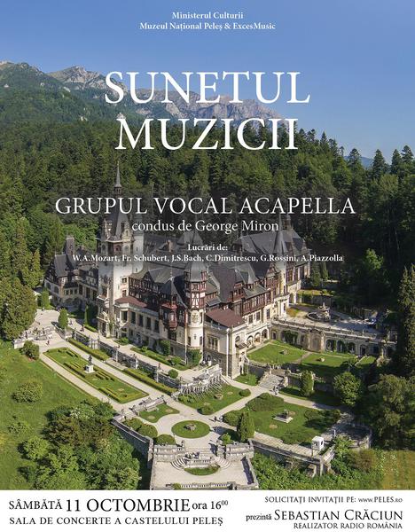 Sunetul muzicii cu Grupul Acapella, Foto: Asociatia Pro Valores