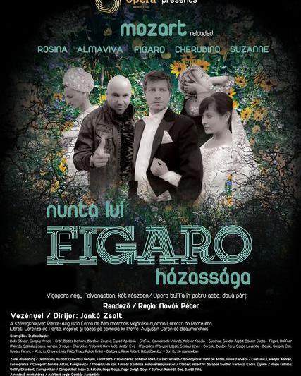 Nunta lui Figaro in regia lui Novák Péter, Foto: Afis