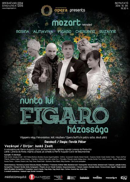 Nunta lui Figaro in regia lui Novák Péter, Foto: Afis