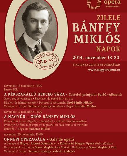 Zilele Banffy Miklos, Foto: Opera Maghiara Cluj-Napoca