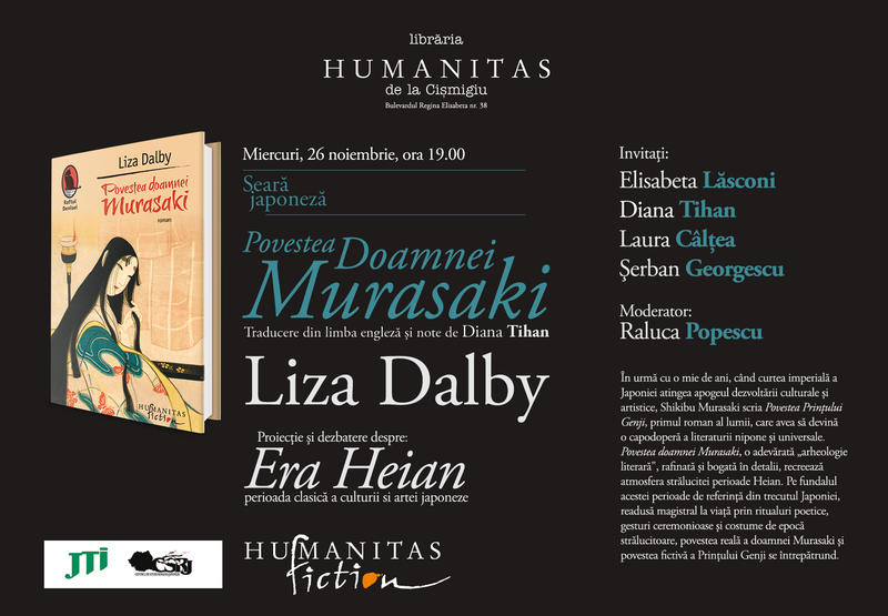 Seara japoneza: "Povestea doamnei Murasaki" de Liza Dalby, Foto: Librariile Humanitas