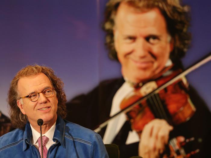 Andre Rieu, conferinta de presa la Bucuresti, Foto: Catalina Filip