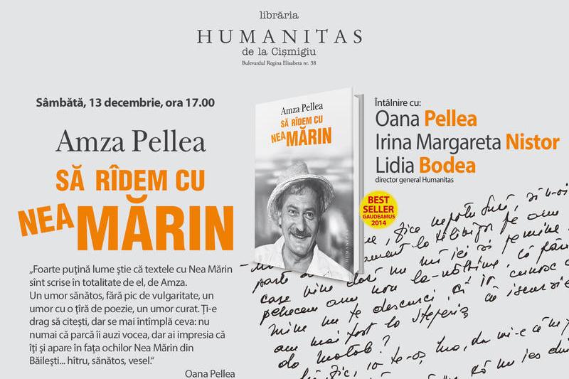 Amza Pellea si "Sa radem cu Nea Marin", Foto: Librariile Humanitas