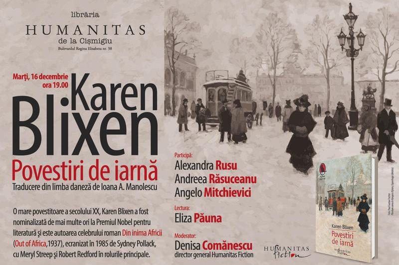 Povestiri de iarna, de Karen Blixen, Foto: Humanitas