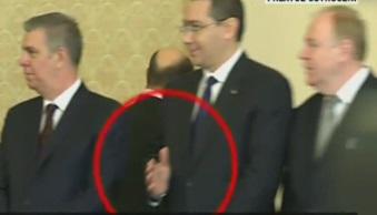 Victor Ponta la Cotroceni, Foto: Captura Content Channel