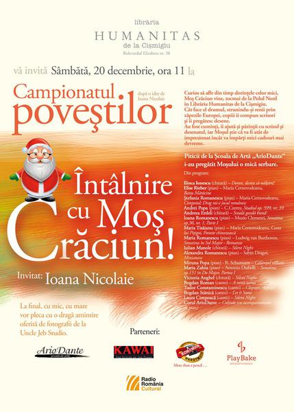 Intalnire cu Mos Craciun, Foto: Librariile Humanitas