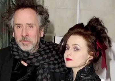 Tim Burton si Helena Bonham Carter, Foto: Captura YouTube