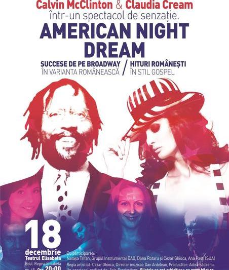 AMERICAN NIGHT DREAM, Foto: Afis spectacol