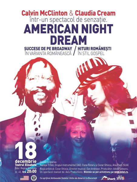 AMERICAN NIGHT DREAM, Foto: Afis spectacol