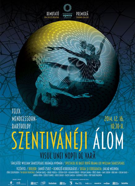 Baletul Visul unei nopti de vara, Foto: Opera Maghiara Cluj-Napoca