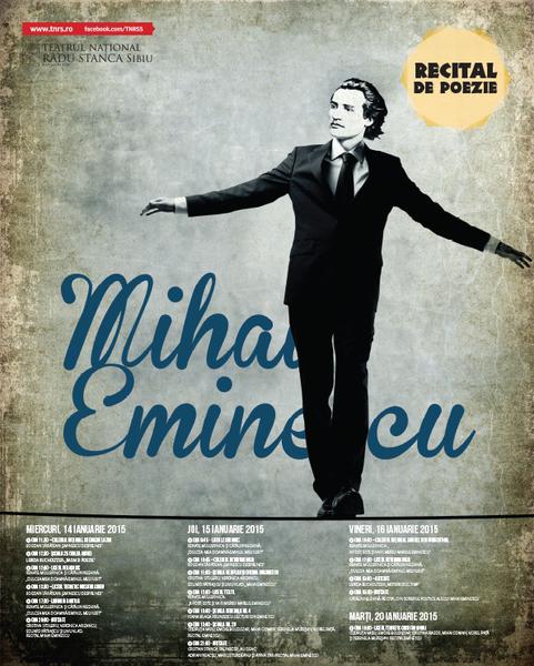 Recutaluri Eminescu, Foto: Teatrul Radu Stanca -Sibiu