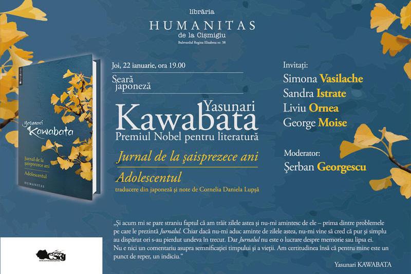 Seara japoneza - Yasunari Kawabata, Foto: Librariile Humanitas