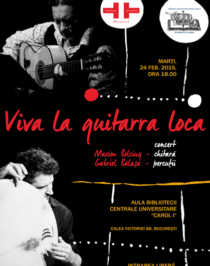 Viva la guitarra loca!, Foto: Institutul Cervantes Bucuresti