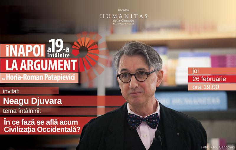 Inapoi la argument, Foto: Librariile Humanitas