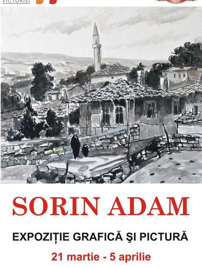 Expozitie Sorin Adam, Foto: Afis