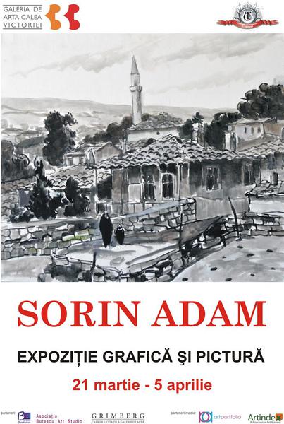 Expozitie Sorin Adam, Foto: Afis