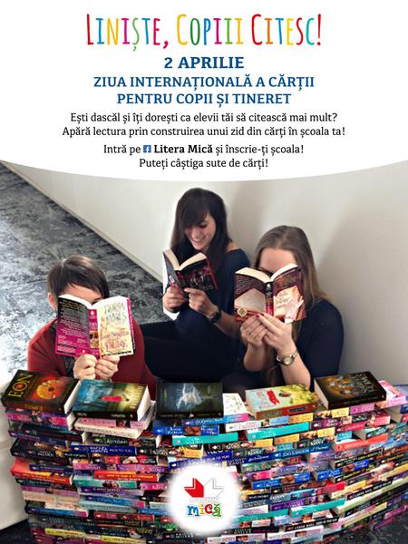 Liniste, copiii citesc!, Foto: Editura Litera