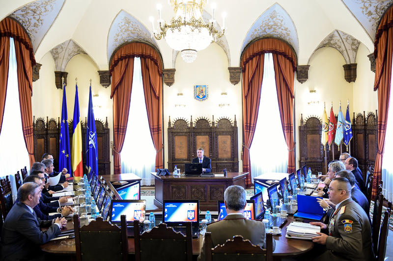 Sedinta CSAT, Foto: Presidency.ro