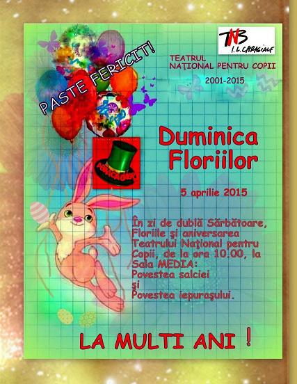 Carnavalul Florilor in Duminica Floriilor, Foto: TNB