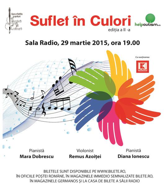 Concert caritabil 'Suflet in Culori', Foto: Afis