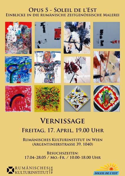 Expozitia Opus 5 - Soleil de l'Est, Foto: ICR Viena