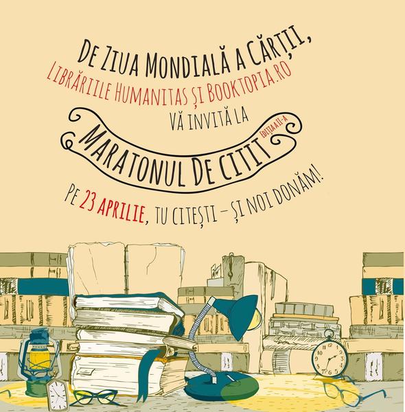 Maratonul de citit 2015, Foto: Librariile Humanitas