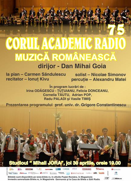 Corul Academic Radio - Concert aniversar, Foto: Orchestrele si Corurile Radio