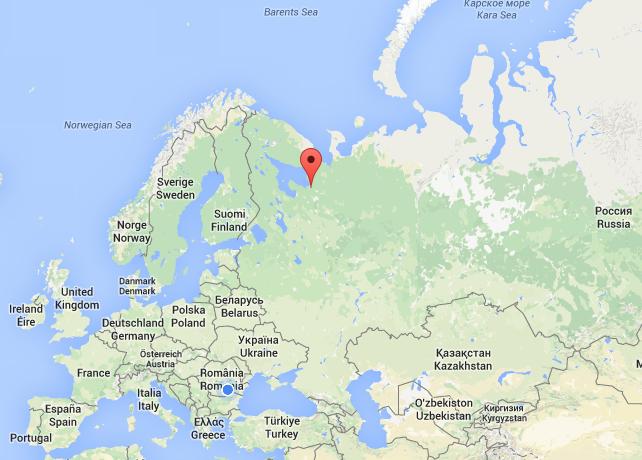 Regiunea Arhanghelsk, Foto: Google Maps