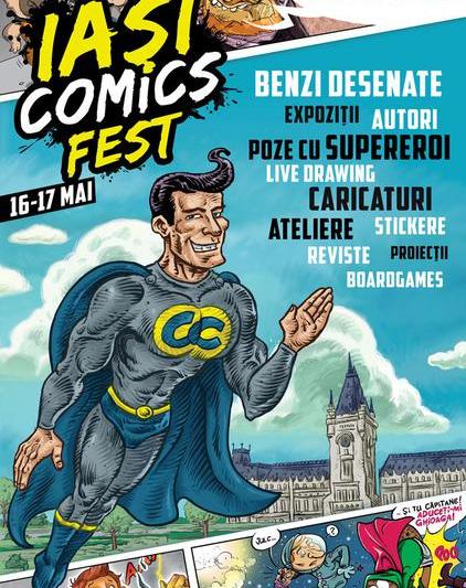 Iasi ComicsFest 2015, Foto: Afis festival