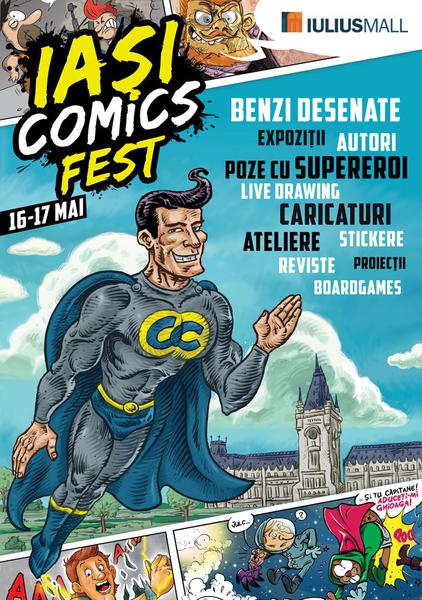 Iasi ComicsFest 2015, Foto: Afis festival