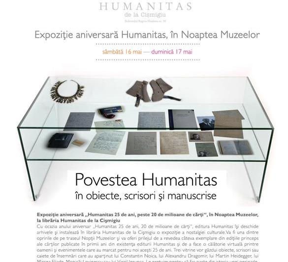 Expozitie aniversara Humanitas, Foto: Librariile Humanitas