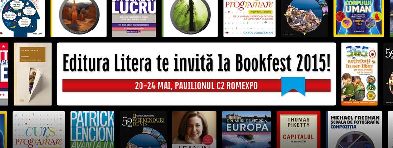 Litera la Bookfest 2015, Foto: Editura Litera