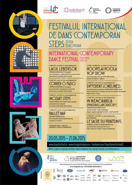 Festivalul STEPS, 20 mai - 21 iunie, Foto: Afis