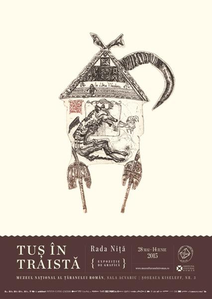 "Tus in traista" , Foto: Afis expozitie