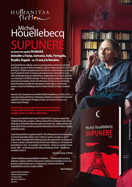 Supunere, de Michel Houellebecq, Foto: Humanitas