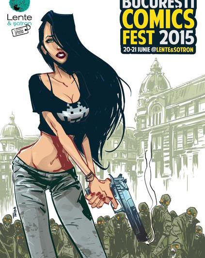 Bucuresti ComicsFest 2015, Foto: Afis