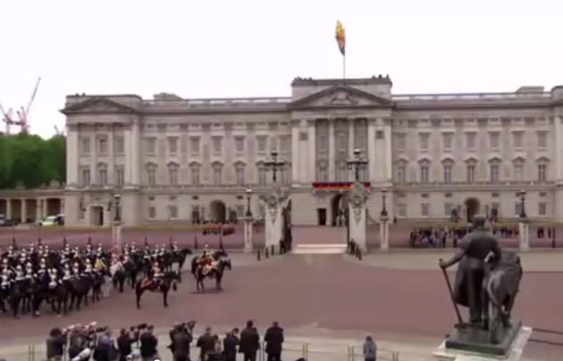 Parada la Londra pentru a 89-a aniversare a Reginei, Foto: Captura YouTube