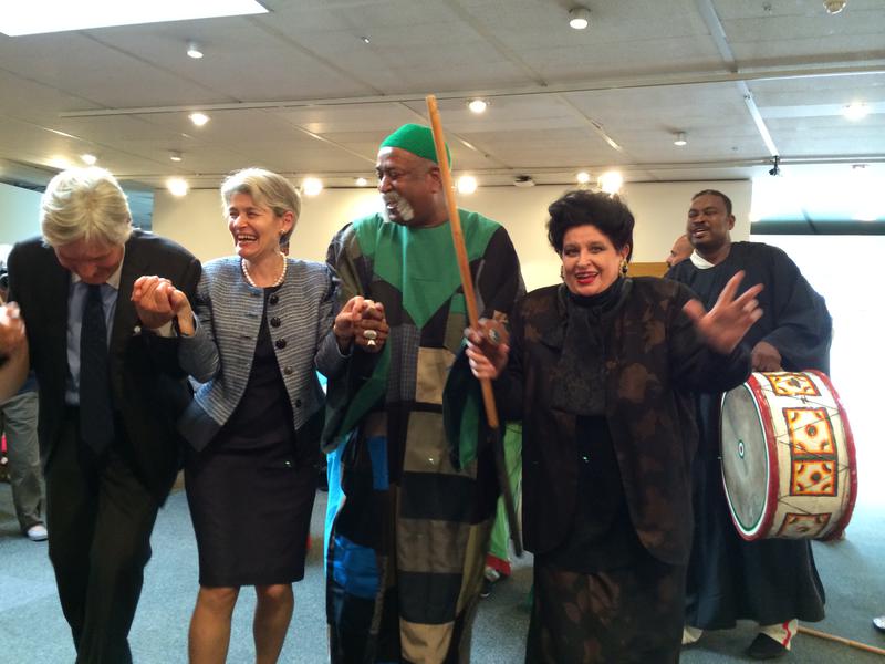 Mariana Nicolesco la Reuniunea UNESCO de la Paris, Foto: