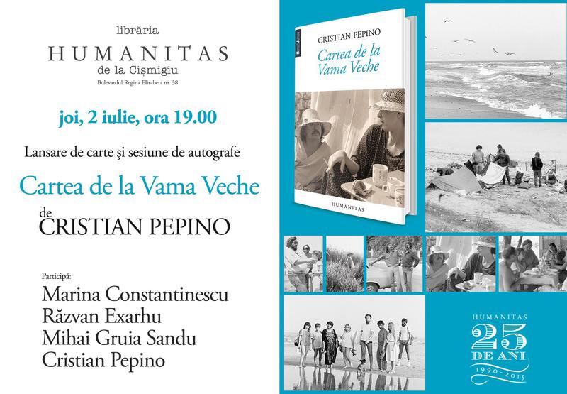 Cartea de la Vama Veche, de Cristian Pepino, Foto: Humanitas