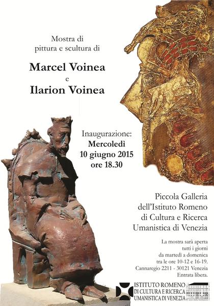 Expozitie Marcel si Ilarion Voinea, Foto: Afis