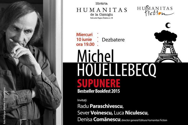 "Supunere" de Michel Houellebecq, Foto: Librariile Humanitas