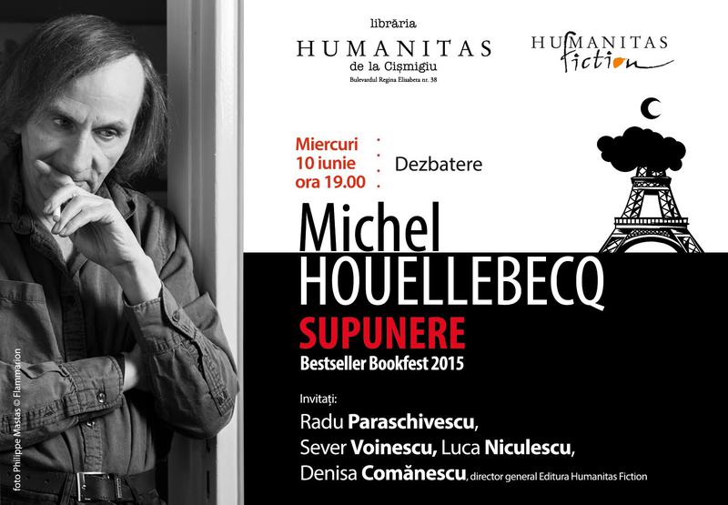 "Supunere" de Michel Houellebecq, Foto: Librariile Humanitas