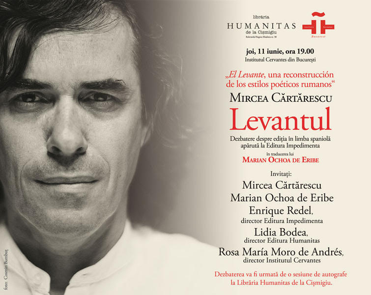 Levantul, de Mircea Cartarescu, Foto: Humanitas